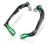Paraleve Moto Protezione leva universale Fit Use for KAWASAKI ZX6 ZX6R ZX6RR ZX-6R ZX-6RR 2000-2020 2021 Protezione leve frizione freno manubrio moto Leva Protezione Della Frizione Moto(Green ZX6R)