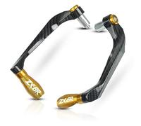 Paraleve Moto Protezione leva universale Fit Use for KAWASAKI ZX6 ZX6R ZX6RR ZX-6R ZX-6RR 2000-2020 2021 Protezione leve frizione freno manubrio moto Leva Protezione Della Frizione Moto ( Color : Gold