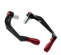Paraleve Moto Protezione universale for manubrio moto modificata for freno paramano Asta protettiva for motocross antigoccia(Red)