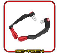 PARALEVE MOTO SCOOTER PROTEZIONE LEVE FRENO FRIZIONE ALLUMINIO CNC Rosso