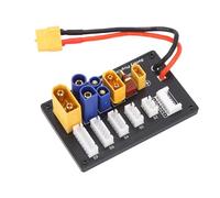 Parallel Charging Board, Saving Charging Time Battery Charger Various Interfaces XT90 XT30 EC3 EC5 T XT60 Battery Balance Charger Adapter Board