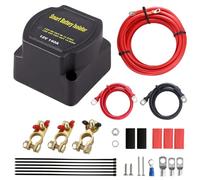 Parallelatore batteria 12v per camper fuoristrada, doppia batteria relè