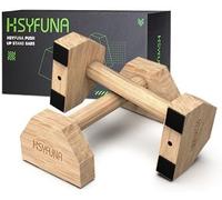 Parallele Calisthenics Parallele Basse Maniglie per Flessioni in Legno Parallele