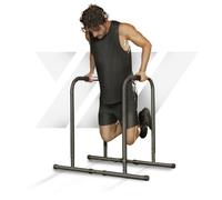 Parallele Fitness, Dipstation Regolabile con Maniglie per Calisthenics, Crossfit
