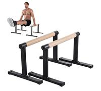 Parallele Per Calistenia, Barre Parallele, Maniglie Per Calistenia Per Verticali, Flessioni, Trazioni E Dip, Paralleles In Legno Per Il Fitnsess A Casa E All'aperto, Capacità Di Carico Di 200 Kg