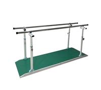 Parallele per fisioterapia con base antiscivolo | Supporto regolabile in altezza e larghezza, attrezzatura robusta per riabilitazione(Parallel bars)
