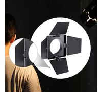 Paraluce A Quattro Foglie, Installazione Rapida, Studio Barndoor Premium Per