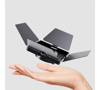 Paraluce a quattro foglie per luce COB da 40 W, installazione rapida, accessori