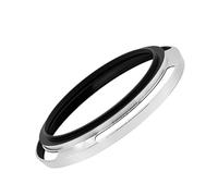 Paraluce cavo universale, in metallo, per fotocamera CN NK SNY PK OM FJ (argento, 77 mm)