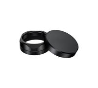 Paraluce con coperchio, compatibilità paralume for fotocamera Fujifilm X Half X-HF1 compatibile filtro F-XHFUV(Black)