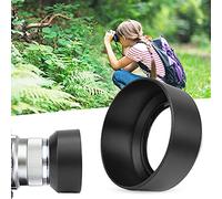 Paraluce, Copriobiettivo Paraluce per Fotocamera con Plastica Ad Alte Prestazioni LH 40B per Obiettivo della Fotocamera (BLACK)