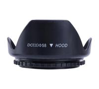 Paraluce da 58 mm a forma di fiore per 1100D 650D 550D 600D 500D 450D 18-55 mm