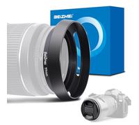 Paraluce da 77mm,Paraluce universale per fotocamera in metallo da 77mm Compatibile con tutte le marche del filtro da 77mm Ø obiettivi+Copriobiettivo da 77mm
