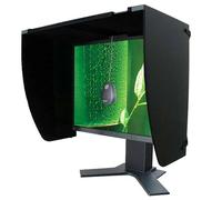 Paraluce da scrivania per monitor con design pieghevole a copertura totale.