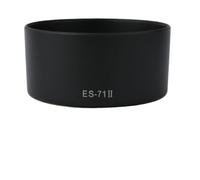 Paraluce ES,71 II per Canon EF 50 mm f/1.4 USM, parasole in plastica per bloccare la luce esterna e proteggere l'elemento anteriore dell'obiettivo dagli urti, nero
