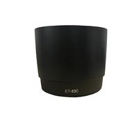 Paraluce ET-83C, paraluce portatile in plastica, accessorio paraluce di ricambio professionale for obiettivi Canon EF 100-400mm f/4.5-5.6L, for fotocamera reflex Canon 5D2/60D/600D.