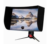 Paraluce for Monitor, Visiera Parasole in Pelle di Diverse Misure, Protezione for Gli Occhi, deflettore Laterale Anti-Sguardo, for Monitor da 19-32 Pollici di Tutte Le Marche.(27S Ultra-Narrow Bezel)