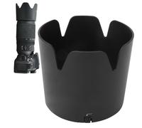 Paraluce HB-65 in plastica nera compatibile con obiettivi Nikon AF S Nikkor 80-400mm f 4.5-5.6