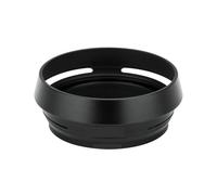 Paraluce in metallo con anello adattatore for filtro da 49 mm, for Fujifilm X100VI X100V X100F X100T X100S X100 X70 for Fujifi for LH-X100(Silver)