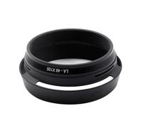 Paraluce in metallo per fotocamere X100V X100F X100S X100T X70 include anelli adattatori filtro da 49 mm protezioni per obiettivo fotocamera