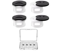 Paraluce LED compatibile con per meta smart glasses 4 pz 11 cm custodia ABS
