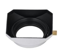 Paraluce per Fotocamera da 43 Mm, Paraluce Universale Quadrato retrò Opaco in Lega di Alluminio, Accessorio Fotografico per Lunghezza Focale di 25 Mm o Superiore