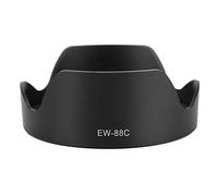 Paraluce per fotocamera EW-88C in plastica nera a forma di petalo per obiettivi EF 24-70 mm F2,8 L II USM