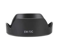 Paraluce per Obiettivo della Fotocamera EF S 10-18 Mm F / 4.55.6, Paraluce in Plastica Nera per Montaggio Fotocamera EW 73C