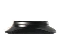 Paraluce quadrato in metallo For LH-JXF35S II for Fujifilm For Fujinon XF23mm F2 R WR, nero argento con tappo for obiettivo(Black)