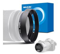 Paraluce universale da 39 mm, paraluce in metallo, compatibile con tutte le marche con filettatura filtro da 39 mm + copriobiettivo da 39 mm