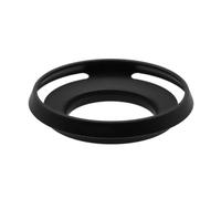 Paraluce universale in metallo, paraluce per fotocamera CN NK SNY PK OM FJ (nero, 37 mm)