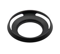 Paraluce universale in metallo, paraluce per fotocamera CN NK SNY PK OM FJ (nero, 39 mm)