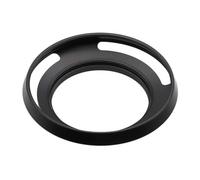 Paraluce universale in metallo, paraluce per fotocamera CN NK SNY PK OM FJ (nero, 46 mm)