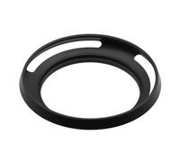 Paraluce universale in metallo, paraluce per fotocamera CN NK SNY PK OM FJ (nero, 58 mm)