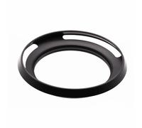 Paraluce universale in metallo, paraluce per fotocamera CN NK SNY PK OM FJ (nero, 62 mm)