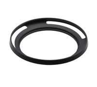 Paraluce universale in metallo, paraluce per fotocamera CN NK SNY PK OM FJ (nero, 77 mm)