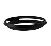 Paraluce universale in metallo, paraluce per fotocamera CN NK SNY PK OM FJ (nero, 82 mm)