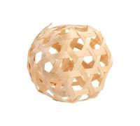 Paralume 6 pezzi di paralume in bambù intrecciato con gabbia, piccolo a globo, copri lampadario vintage for casa e hotel Per il soggiorno