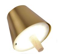 Paralume a led a tappo x bottiglie lampada touch 3 tonalità di luce ricaricabile
