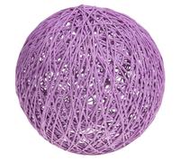 Paralume a Sfera in Carta per Lampada da Soffitto e Tavolo | Aspetto a Rattan, Facile da Installare, Riduce L’abbagliamento, per Studio e Zona Pranzo
