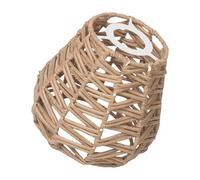 Paralume artistico in rattan, paralumi artistici unici adatti per stanze e sale da pranzo, unendo tradizione e modernità, paralume da scrivania