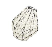 Paralume artistico unico in rattan, paralume a sospensione per interni, per migliorare l'estetica moderna in qualsiasi stanza, accessori per l'illuminazione domestica contemporanea