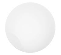 Paralume Attacco 55 MM per Lampada E27, in Vetro Bianco | Ricambio per Sospensione e Sala da Pranzo, Stile Minimale Moderno, Copre la Lampadina Nuda