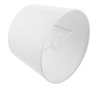 Paralume Bianco per Lampada da Tavolo e Piantana | Ricambio Facile, Effetto Decorativo, per Studio e Lettura, Adatto a Portalampada E14 e E27