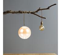 Paralume Color Ambra Bicchiere Decorativo Per Applique Da Parete