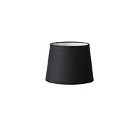SET UP PARALUME CONO D.20CM IN TESSUTO E PVC PER APPLIQUE NERO