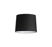 SET UP PARALUME CONO D.40CM IN TESSUTO E PVC PER LAMPADA DA TERRA NERO