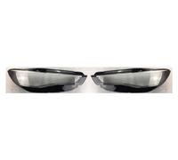 Paralume Cover Auto Faro Anteriore Copriobiettivo Borsette Faro Paralume Vetro Coprilampada Testa Lampada Copertura Luce Per Per A6 C7 2015-2018 Coperchio da Paralume(sinistra e destra)