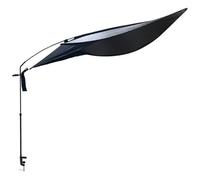 Paralume da scrivania per cubicolo da ufficio, Paralume da scrivania regolabile per bloccare la luce, Nero 45x27x4 cm