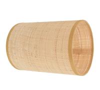 Paralume Dell'hotel Cilindrico Lampada Rattan Sospeso Intrecciato